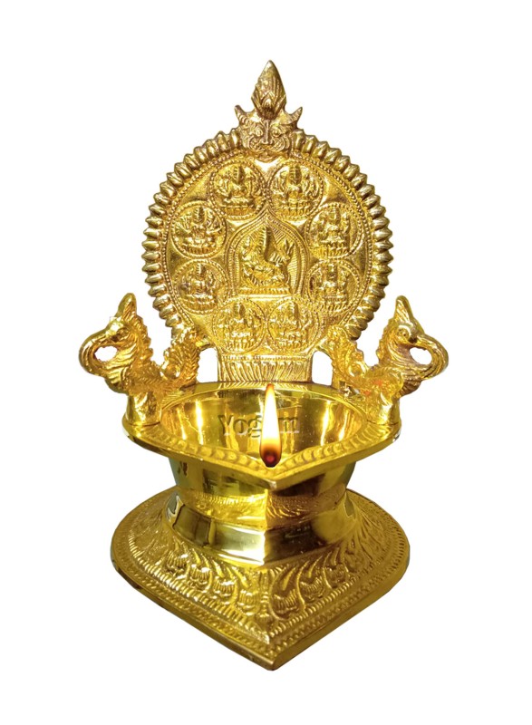 ASHTALAKSHMI VILAKKU BRASS NO#85